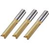 Trend Frese per scanalature piano 2 taglienti 12,7x50 mm 3 pz | Set da 3 frese in carburo per scanalature precise nel piano, lunghezza taglio 50 mm, 12,7 mm, BR01/3