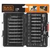 BLACK+DECKER A7202-XJ Set per Avvitare, 38 Pezzi, Set di 38