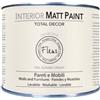 FLEUR DESIGNER'S PAINT | Interior Matt Paint, Pittura per Pareti e Mobili, Extra Opaco, 375ml , F04 Cream Love, a Base Acqua, Lavabile, Multisupericie, Made in Italy