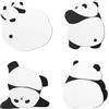 Joy & Inspiration 8 Pezzi Block Notes Bambini Panda Foglietti Adesivi Animali Sticky Notes, 240 Fogli Mini Sticky Note Colorati per Promemoria Ufficio, Segno di Scuola, Regali per Bambini Regalini Festa Compleanno