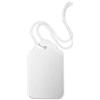BT-Label - 100 etichette per ciondoli, 59 x 36 mm, con filo, colore: Bianco