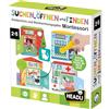 Headu Cerca, apertura e trova Montessori - Memoria e osservazione per i bambini!: Gioco educativo Montessori per bambini dai 2 ai 5 anni, versione tedesca (DE60711)