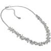 VLNET ® | Vestopazzo collana mogra | placcata in argento - ottone | lavorazione artigianale | lunghezza regolabile | nickel tested (placcata argento gocce)
