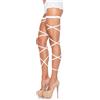 Leg Avenue Costume Giarrettiera Leg Wrap Set (Nero)