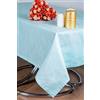 ESSE HOME - Confestyl - Tovaglia Copritavolo - Rettangolare x 6 Persone - Fiandra Jacquard Puro Cotone - Iris 598 (150x180, Tovaglia Verde)