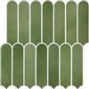 COMSTICKC COMATICKC Piastrelle Adesive per Cucina, 10 Pezzi 30x30 cm | PVC Verde Paraschizzi Cucina Mattonelle Adesive Bagno Soggiorno - Pannelli 3D Decorativi, Stacca & Attacca