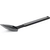 Woll Cook-It, pala per padella, con labbro in silicone sottile e flessibile, larghezza 6 cm, lunghezza 32 cm, grigio, resistente al calore fino a 220°, lavabile in lavastoviglie