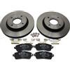 Ford Kit Freni Anteriori Originale Ford Fiesta Dischi Ventilati + Pastiglie