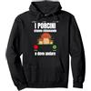 Frasi Spiritose sui Funghi Funghi Porcini Divertente Fungo Micologo Felpa con Cappuccio