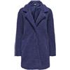 ONLY Bestseller A/S Onlnewaurelia Sherpa Coat CC Otw Cappotto, Navy Blue, S Donna