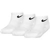 Nike Kids Rn0012 Quarter Socks 3 Pairs EU 23 1/2-27