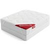 PIKOLIN Topper Matrimoniale 180 x 200 cm Memory Foam Spessore 3 cm Trapuntato in Microfibra - Coprimaterasso Comfort Extra, Allevia Tensioni Muscolari, Anallergico e Lavabile