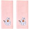 SKL Home Halloween Ghost Cat asciugamano 2 pc set per bagno/cucina/bar & regalo