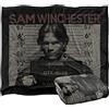 LOGOVISION Supernatural Sam Mug Shot Coperta super morbida al tatto setoso - 152 x 127 cm
