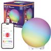 OSRAM SMART+ WIFI BALL LIGHT luce d'atmosfera e da tavolo, nera, 4W, 130lm, luce dinamica Magic RGB, due sorgenti luminose, dimmerabile, lunga durata, controllabile tramite App SMART+, IP20.