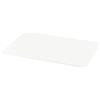 Grunwerg, Tagliere in plastica ad Alta densità, plastica, White, 45 x 30 x 1 cm