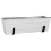 Achla Designs Staffe Per Fioriera Da Parete 15,2 Cm - Ferro Battuto Nero - Coppia Con Viti Inox Incluse