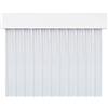 MERCURY TEXTIL Tenda per Porta Strisce PVC 210 x 90 cm, Tenda per Porta Esterna (Trasparente P5)