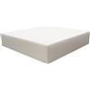 FoamRush 6 H x 24 W x 24 L Upholstery Foam Cushion High Density (Square Foam for Dining Chairs, Chair & Wheelchair Seat Cushion Replacement)