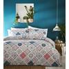 Portfolio Home Portfollio Marocco Ocra Set copripiumino reversibile per letto king size