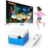 Kryolithm MotionX Console di Giochi a Sensore di Movimento, console interattiva per videogiochi con fotocamera HD, 2 giocatori, 51+ giochi, Senza Abbonamento, Regali per Bambini e Bambine dai 3 Anni in su