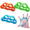 CERCTLA 3 pezzi Allenatore per muscoli delle dita, Elastici Mano Costruire Il Muscolo, Rafforzatores Della Presa Mano, dita in silicone, Set di attrezzi per la presa da arrampicata