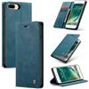 Ottcooed Cover per iPhone 8 Plus/iPhone 7 Plus Custodia, Cover Pellicola a Libro Portafoglio in Pelle Porta Carte Protettiva Slot per Scheda Flip Case con iPhone 8 Plus/iPhone 7 Plus, Blu verde