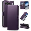 Yunubeyii Cover Libro per OnePlus Nord 4,Viola | Blocco RFID,Luxury PU Pelle,Portafoglio,Card Holder,Magnetic Phone Custodia,Kickstand,Protettiva,Antiurto
