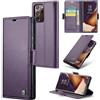 Rerzoiro Cover per Samsung Galaxy Note 20 Ultra Custodia Portafoglio[Blocco RFID]Premium Pelle PU Wallet Case Flip Libro con Porta Carte Slot Supporto Flip Case per Samsung Galaxy Note 20 Ultra, Viola
