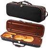 VEVOR Custodia Portatile per Violino 4/4 in Tessuto di Nylon Fodera in Peluche