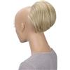 CAISHA Chignon Pezzo Di Capelli Treccia Chignon Chignon Hepburn Cravatta Per Capelli Updos Mix Biondo HD9