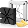 Sopito Lama a Cuneo Che Taglia in 8 Pezzi per Taglia Patate Fritte Manual y Eléctrico