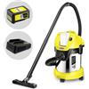 Karcher WD 3 Premium Battery 36 V - Aspirapolvere multiuso a batteria 36V 2.5Ah - Solidi liquidi e soffiatore
