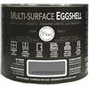 FLEUR DESIGNER'S PAINT | MULTI-SURFACE EGGSHELL Smalto Lavabile 3 in 1, Satinato, 375 ml, F85 Metropolitan Poetry, a Base Acqua, Adesione Diretta, Alta Resistenza, per Interno - Esterno, Made in Italy