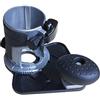 KATSU Tools KATSU Base a Tuffo per Rifinitore, Trimmer Router Offset Base, Regolabile Complesso della base del Rifilatore per Katsu Makita Fresatrici per Legno Elettriche