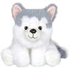 GIPSY TOYS - PELUCHE FLOPPY CHOOPY HUSKY - 22 CM - GRIGIO E BIANCO