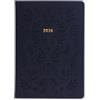 Letts of London Woodland 26-082165 - Agenda settimanale 2026, formato A5, colore: blu navy