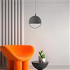 HELL HOOP lampada a sospensione 1 luce, LED, 20694/1-06, HOOP [Lampade per Interni > Lampade a Sospensione]