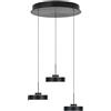 HELL SPENCER lampada a sospensione 3 luci, LED, 20726/3-39, SPENCER [Lampade per Interni > Lampade a Sospensione]