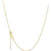ChicSilver Catenina Argento 925 Donna, 1.5mm Catenina Oro Donna Lunga 60cm, Collana Catena Sottilissima Ragazza Amicizia, Idee Regalo per Compleanno Anniversario