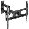 Philips Supporto universale da parete per TV Full Motion, adatto per TV LCD/LED da 32 a 75 pollici, inclinazione e rotazione regolabili, compatibile VESA 75 x 75-400 x 400 mm, max 50 kg, facile