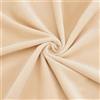 OlyCraft Tessuto per la Creazione di Bambole 1.6x1m Beige Waldorf Bambola Maglia Interlock 0.5mm Velluto Tessuto