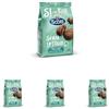 Riso Scotti Si con Riso - Frollino Ripieno alla Crema alla Nocciola - Biscotti Senza Lattosio e Senza Olio di Palma - 200 g (Confezione da 4)