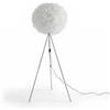 M2 OUTLET Lampada da terra DUCKY 20426 Ø40cm con BIANCO piuma