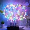 MUXIJIA 4 x luce stringa LED, 40 x LED 4M / 13Ft esterno/interno alimentatore USB impermeabile per camera da letto, cortile, matrimonio, Natale, fai da te, ecc. (multicolore)