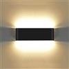 KAWELL 20W Moderno Applique da Parete LED Lampada da Parete Alluminio