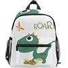 Mnsruu Zaino per bambini Borsa per scuola materna Dino per bambini