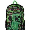 Minecraft TNT - Zaino da scuola per bambini, colore: verde