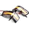 QKLsudua 2 pz Dinamico Segnale di Girata LED Laterale Specchietto Indicatore Blinker Luce Sequenziale Compatibile con Hon-da CRV CR-V 2007-2011 Cross-tour 2011-2016