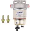KATSU Tools KATSU Filtro Carburante, Separatore d'Acqua per Filtro Carburante Diesel R12T per Motori Diesel Marine Barche Trucks Trattori Generatori Elettrici 482731